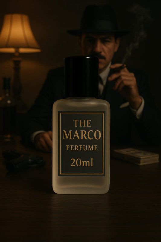 "Marco Intenso"- Bold as a bullet, smooth as silk. For the man who runs the game.